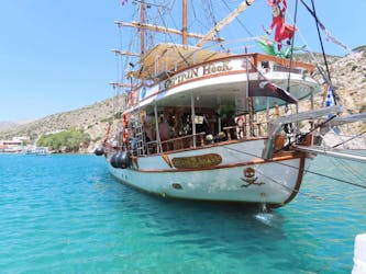 3-islands cruise in the Dodecanese on the Captain Hook ship from Kos